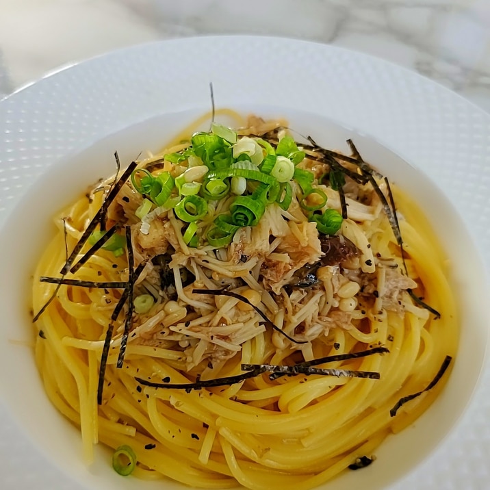鯖缶とエノキの和風フェデリーニ レシピ 作り方 By じゅん たま 楽天レシピ 鯖缶とエノキの和風フェデリーニ レシピ 作り方 By じゅん たま 楽天レシピ